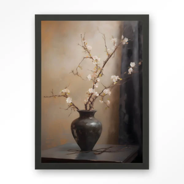Light Blossom Vase - Art print