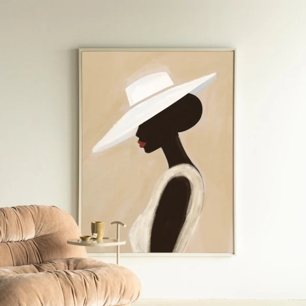Lady - Wandkleed