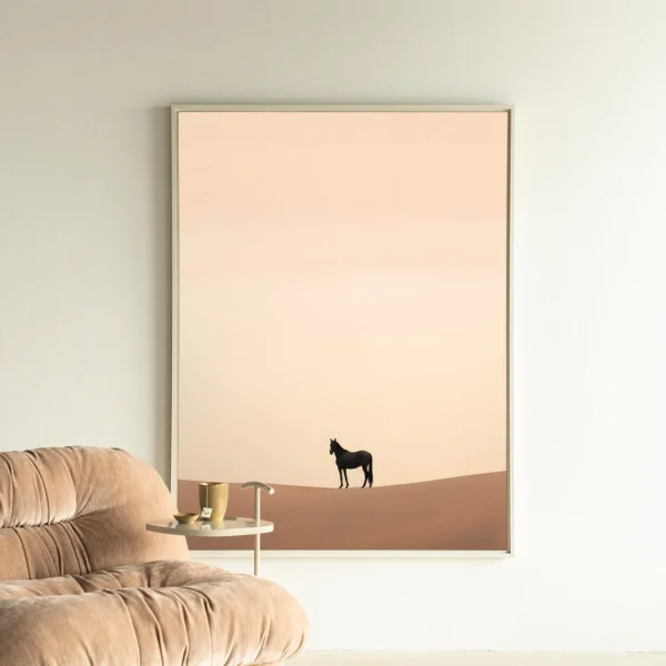 Desert Horse - Wandkleed