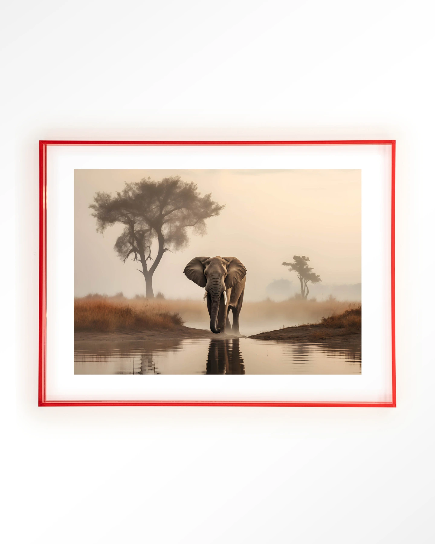 Savannah Elephant - Art print - Afbeelding 12