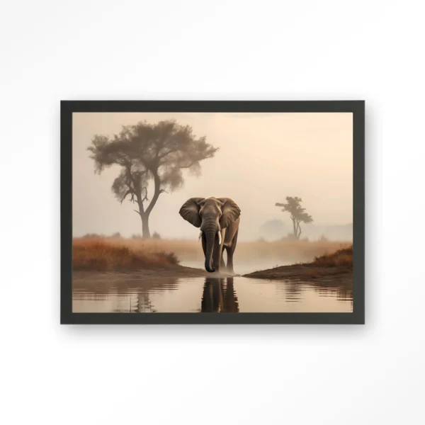 Savannah Elephant - Art print
