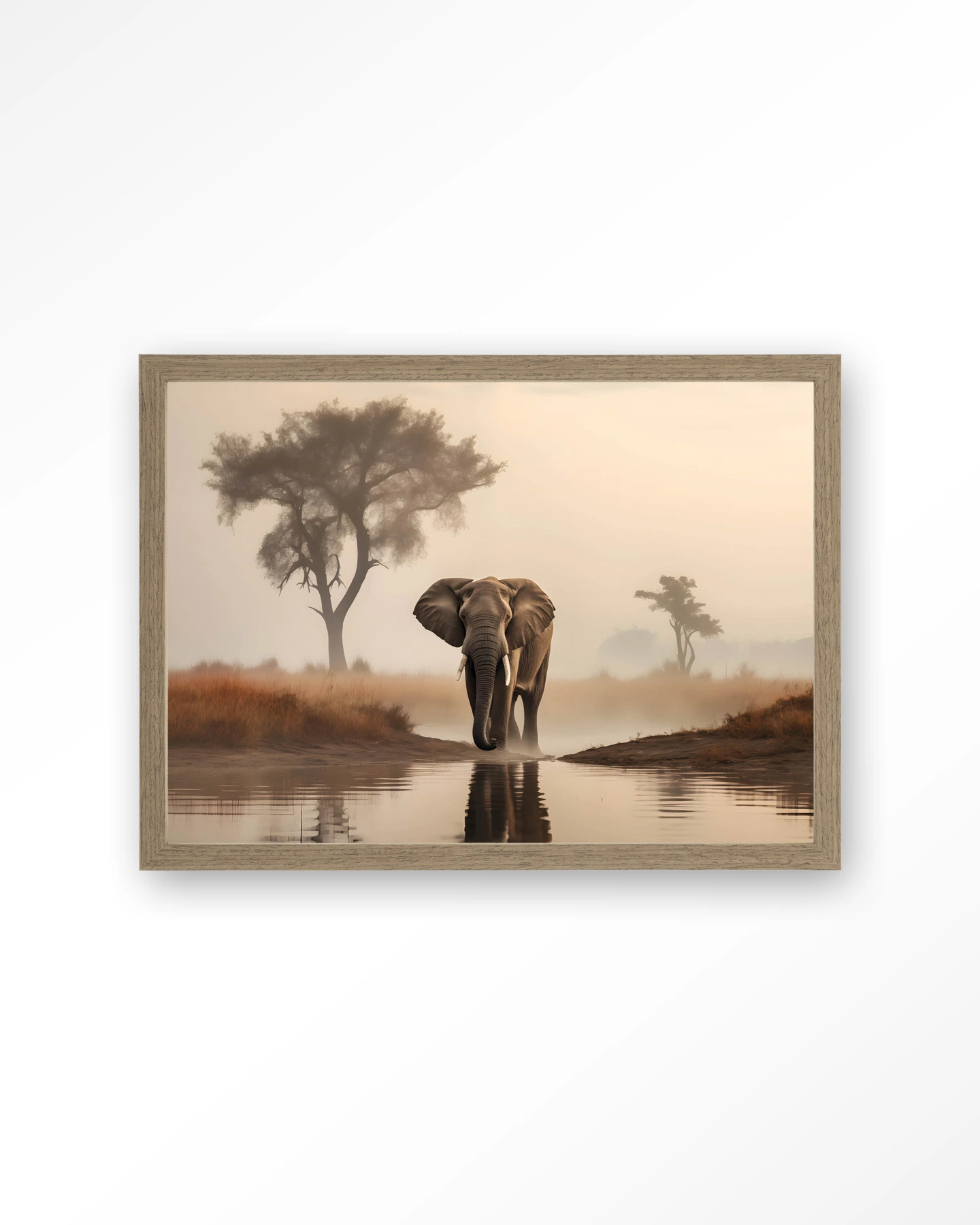 Savannah Elephant - Art print - Afbeelding 2