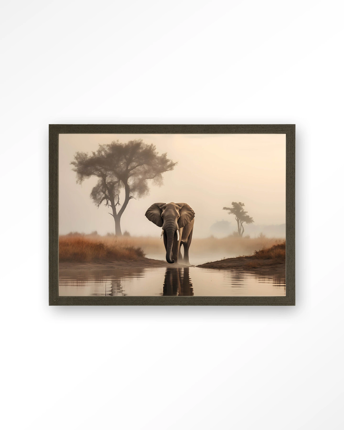 Savannah Elephant - Art print - Afbeelding 3