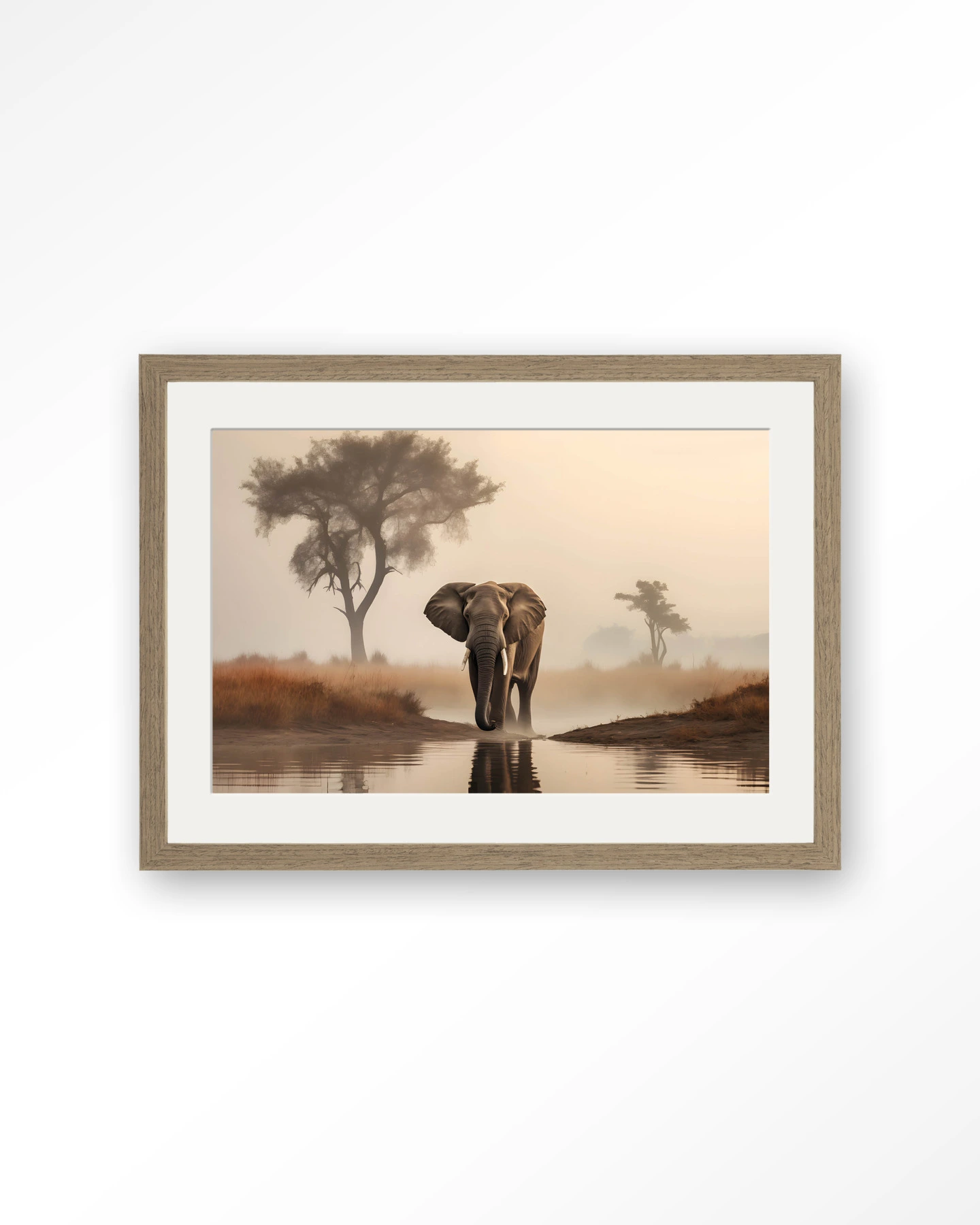 Savannah Elephant - Art print - Afbeelding 6
