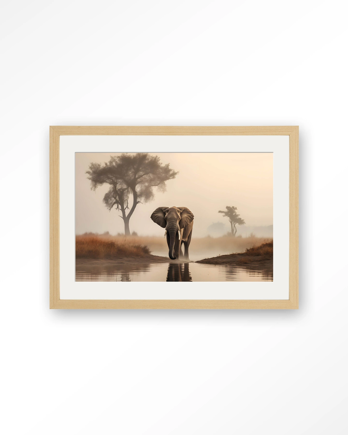 Savannah Elephant - Art print - Afbeelding 8