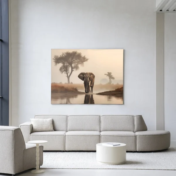 Savannah Elephant - Wandkleed