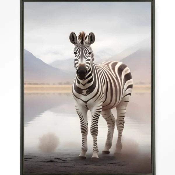 Zebra Mist - Wandkleed