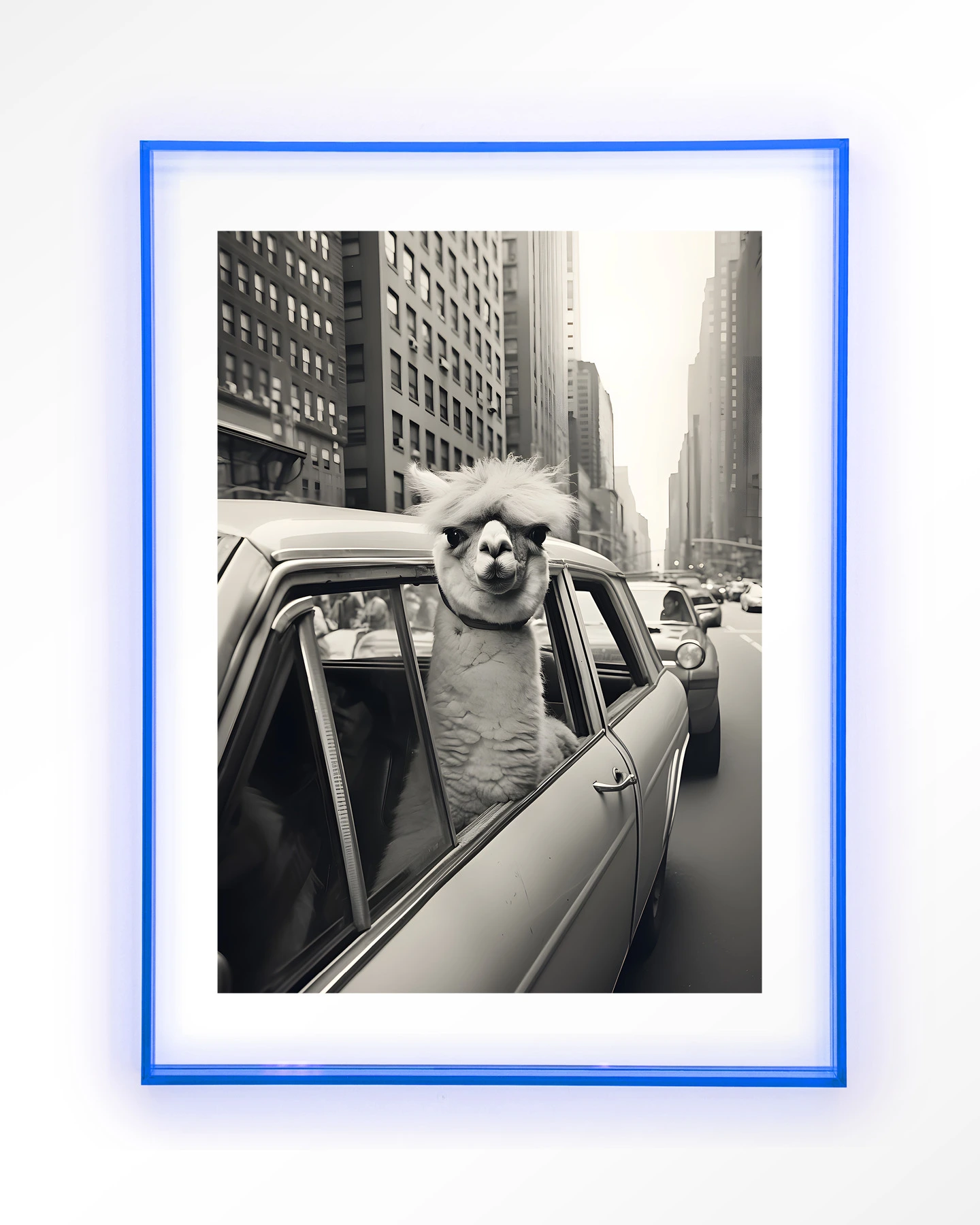 Alpaca In NY - Art print - Afbeelding 11