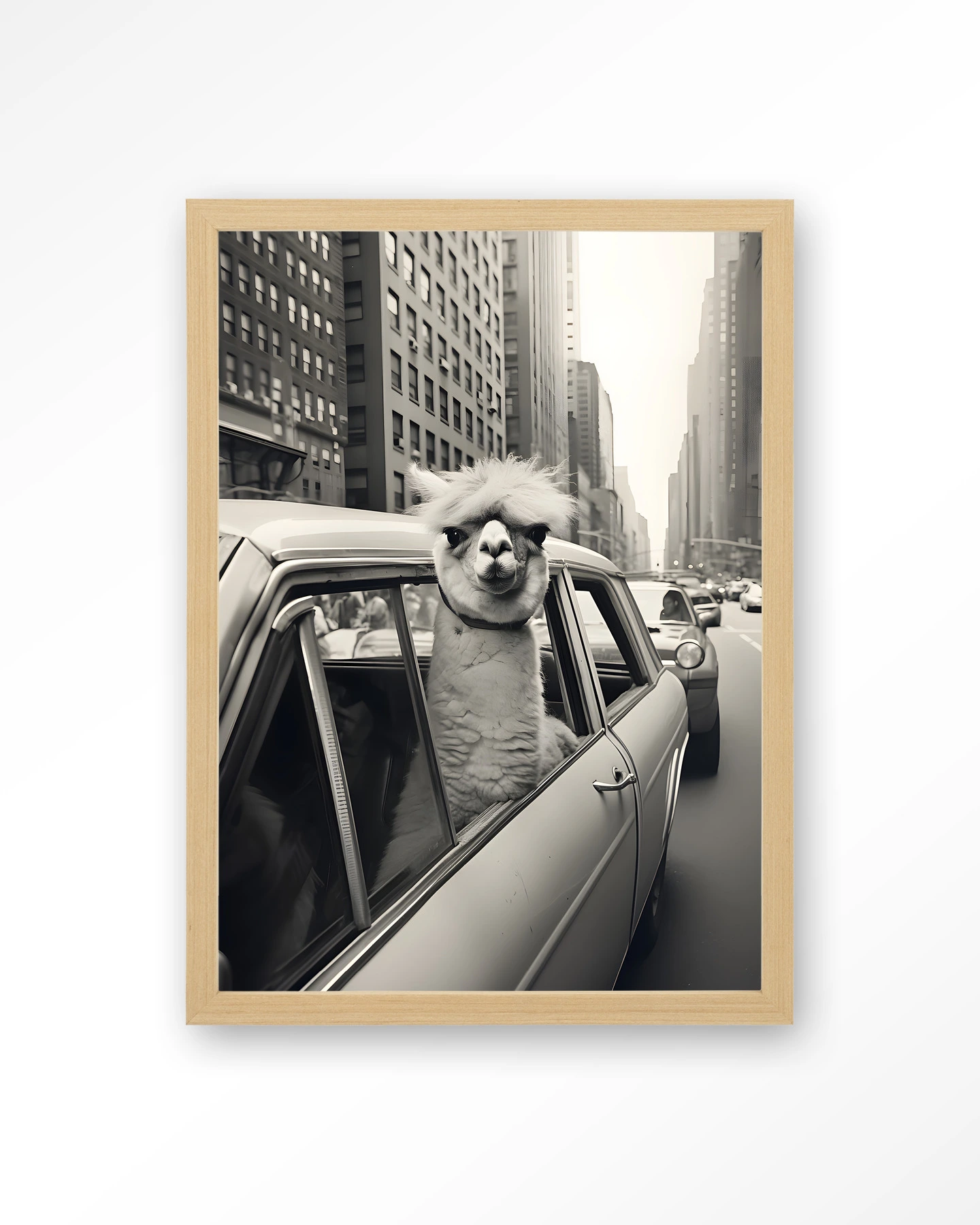 Alpaca In NY - Art print - Afbeelding 4