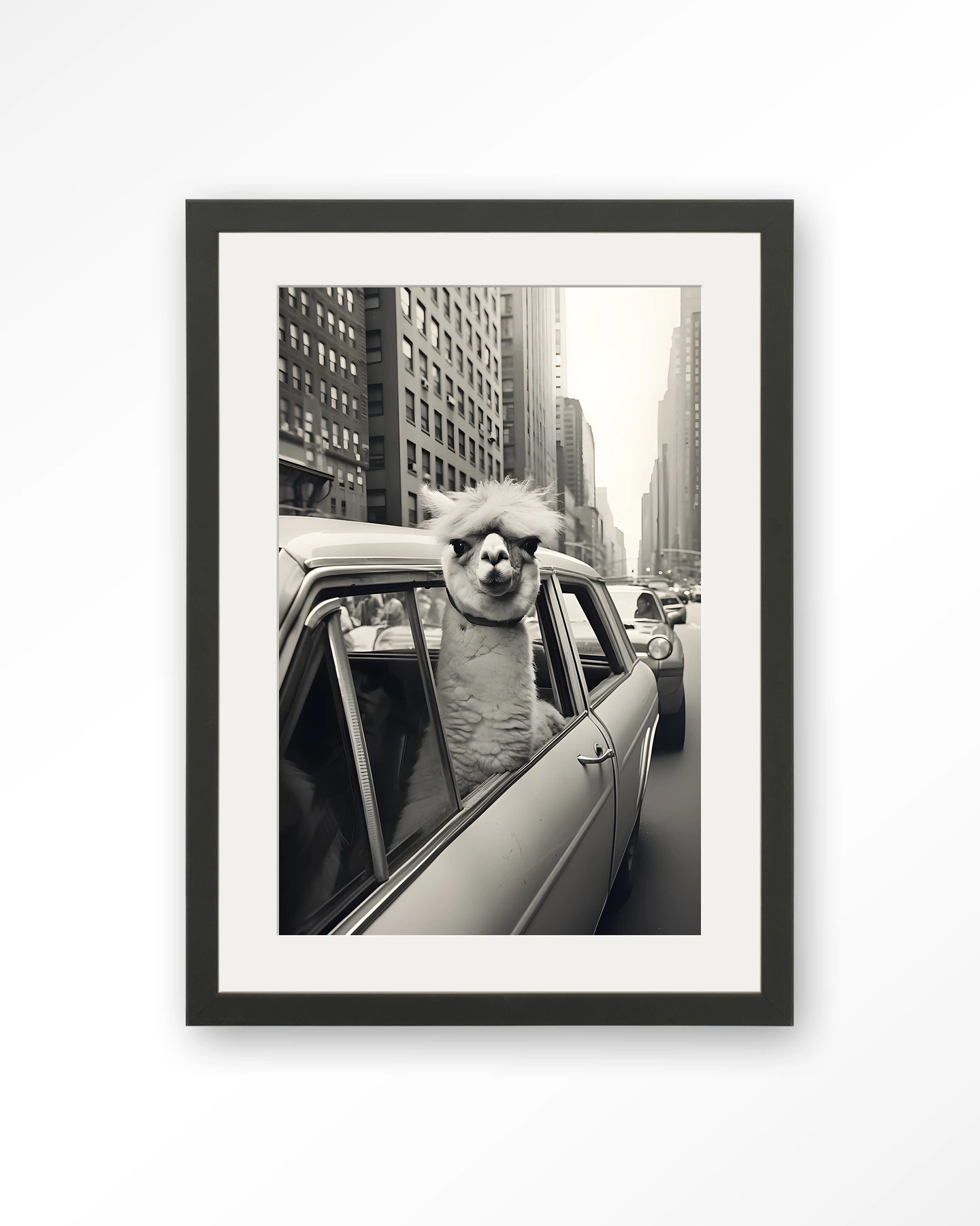 Alpaca In NY - Art print - Afbeelding 5