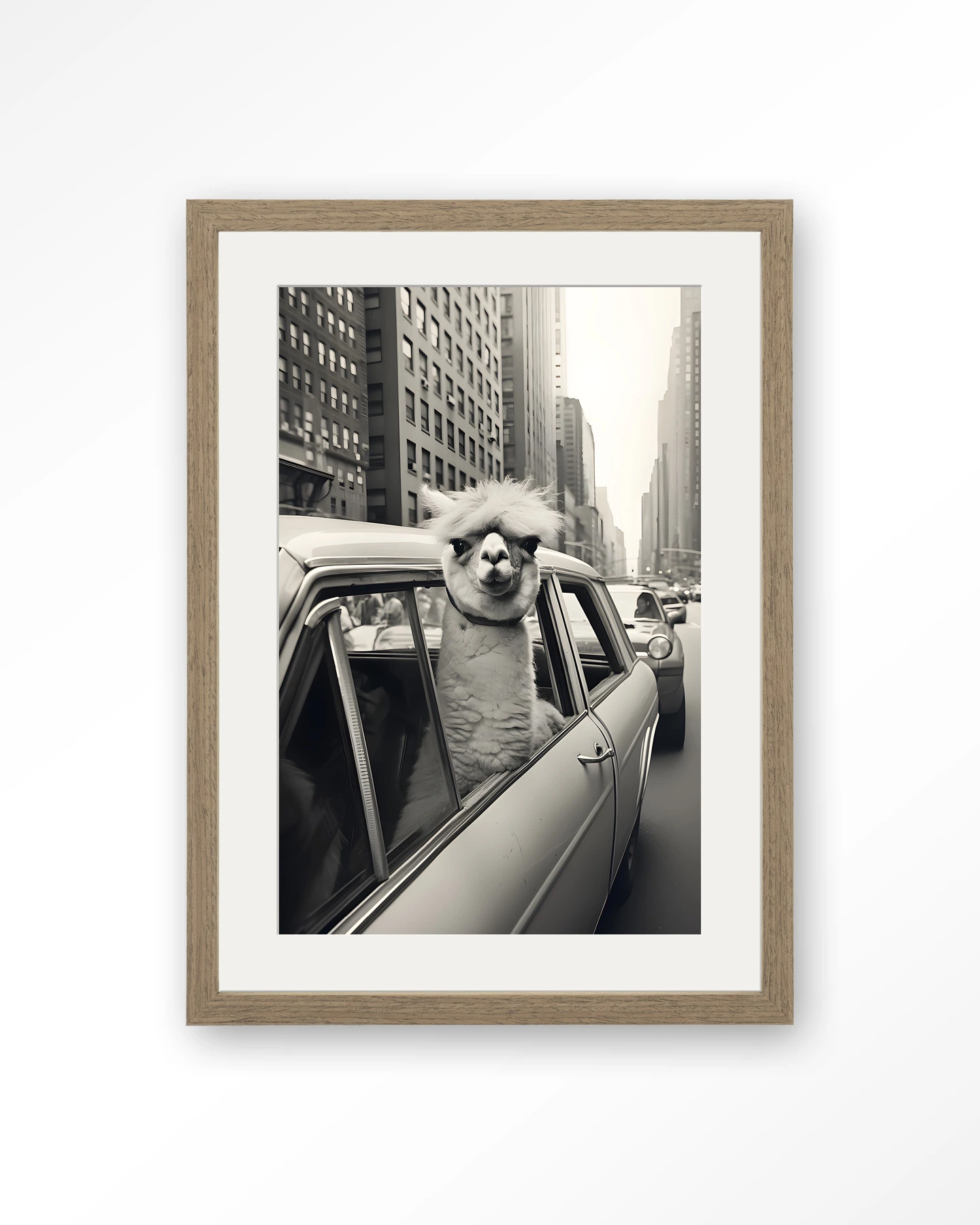 Alpaca In NY - Art print - Afbeelding 6