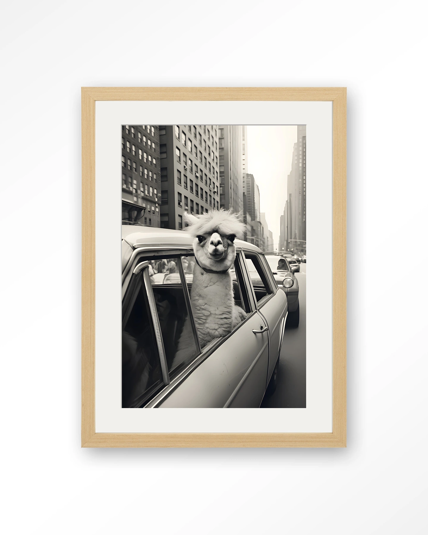 Alpaca In NY - Art print - Afbeelding 8
