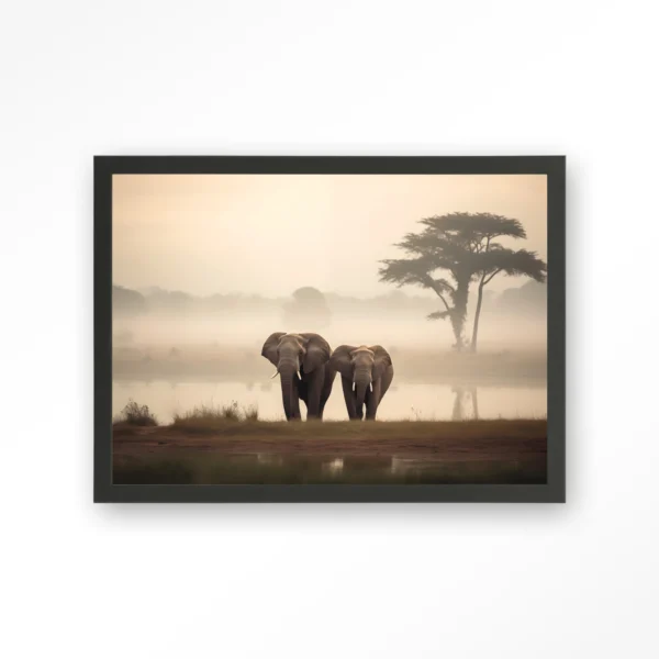 Elephant Mother - Art print