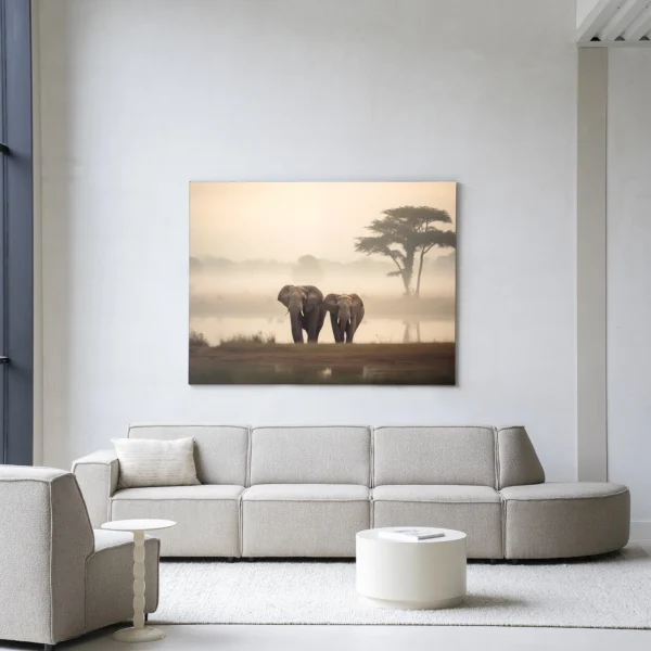 Elephant Mother - Wandkleed