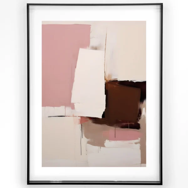 Pink Fields - Art print