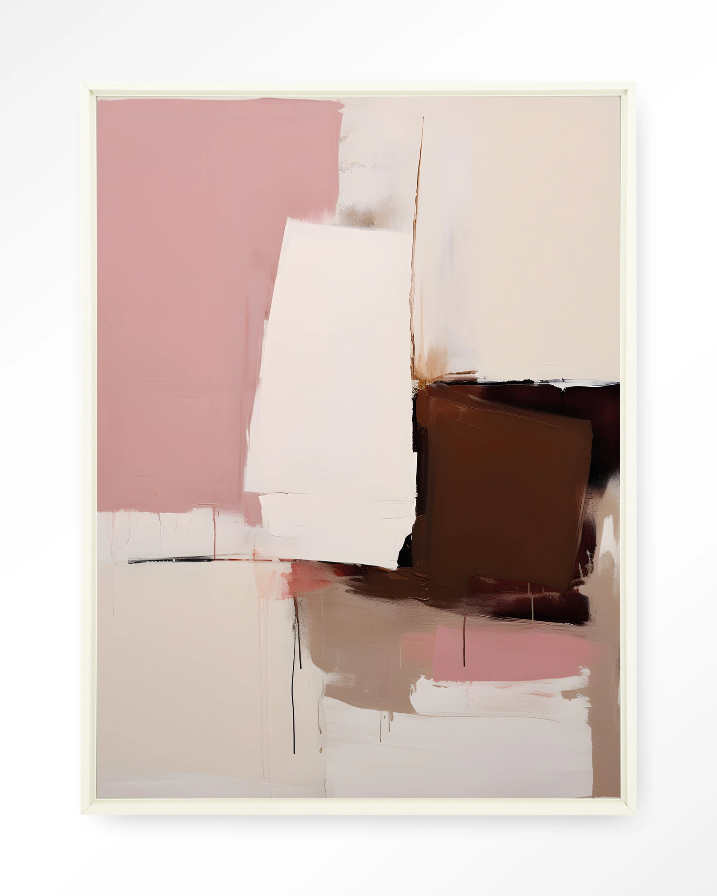 Pink Fields - Wandkleed - Afbeelding 4