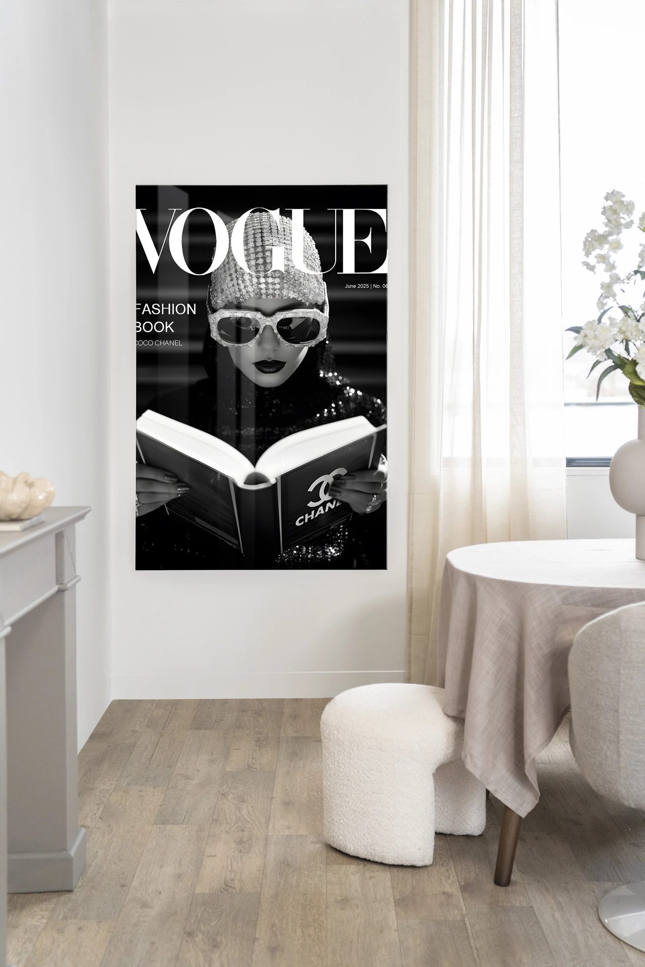 Fashion Book Black - Glas