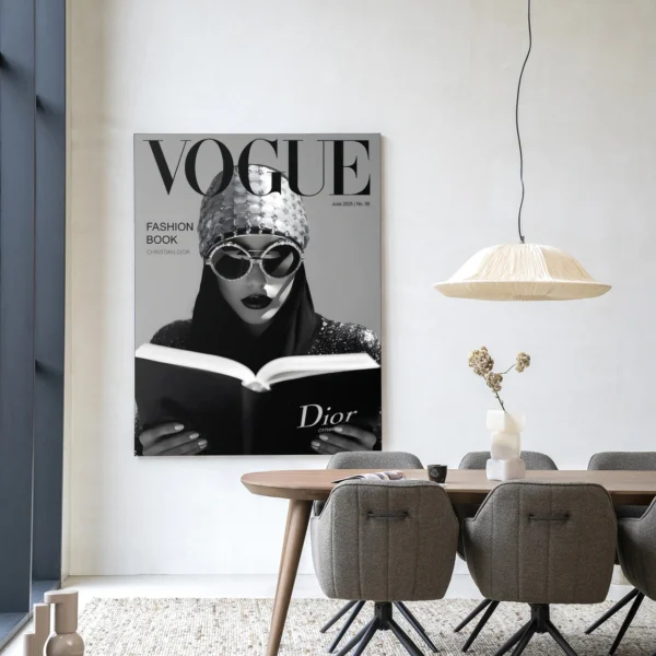 25151-fashion-book-white-wandkleed-frame-3 Fashion Book White - Wandkleed