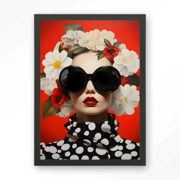 Red Flower - Art print