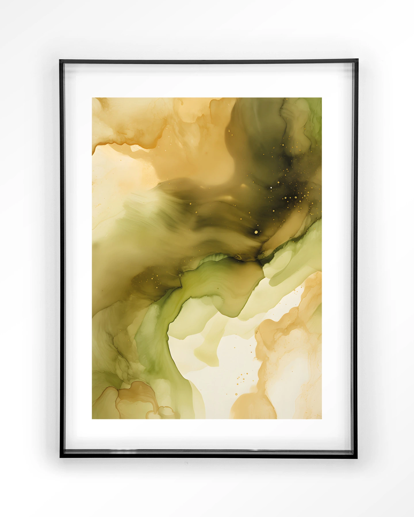 Green Flow - Art print - Afbeelding 9