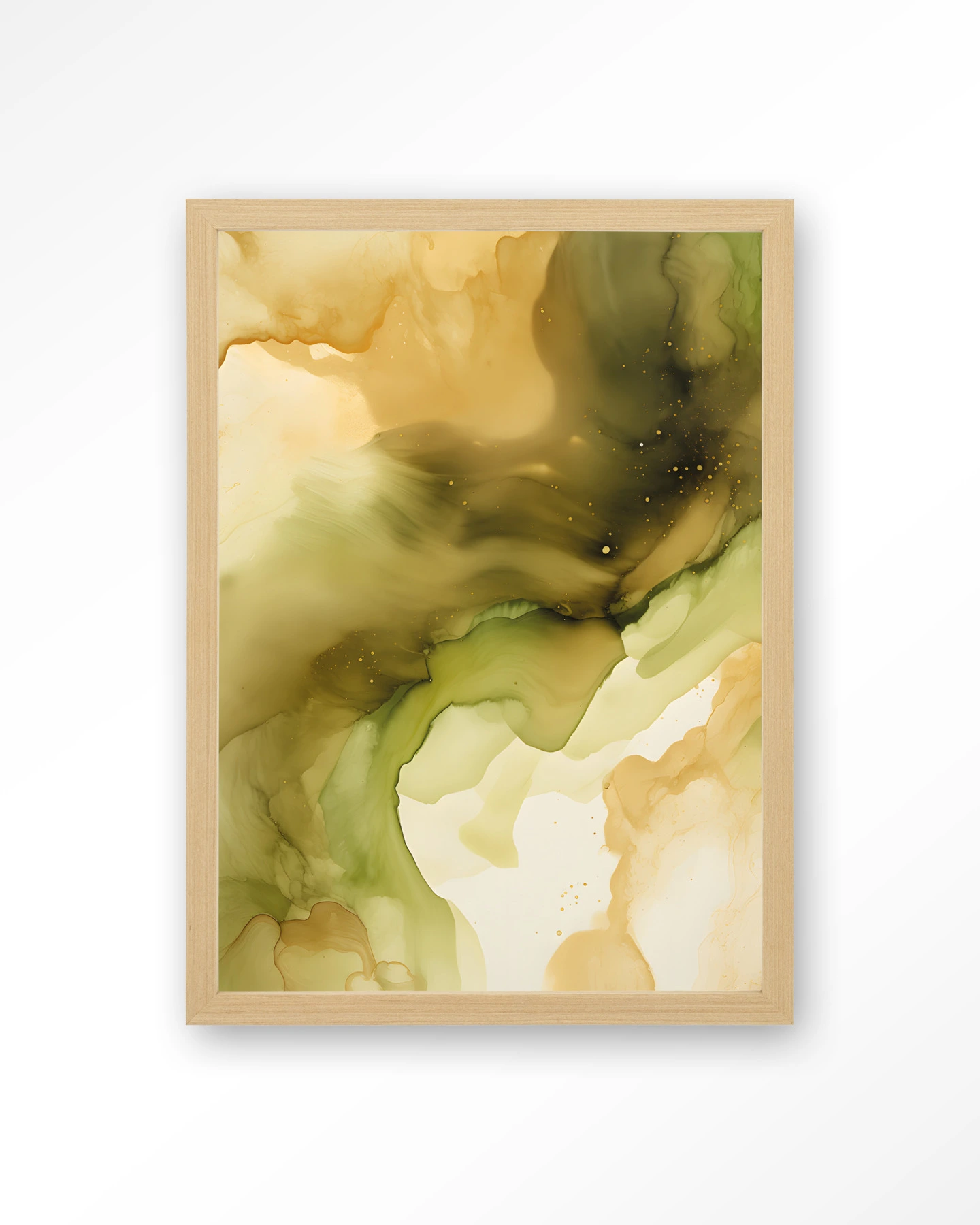 Green Flow - Art print - Afbeelding 4