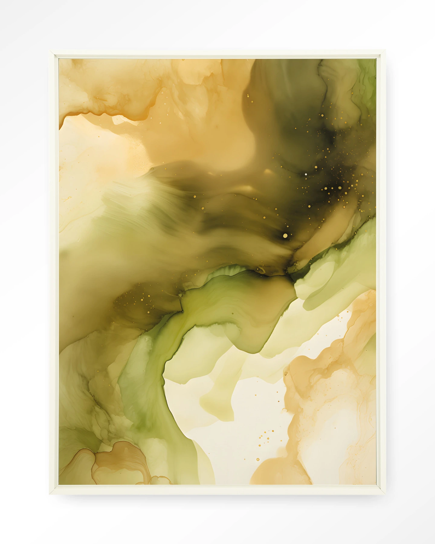 Green Flow - Wandkleed - Afbeelding 4