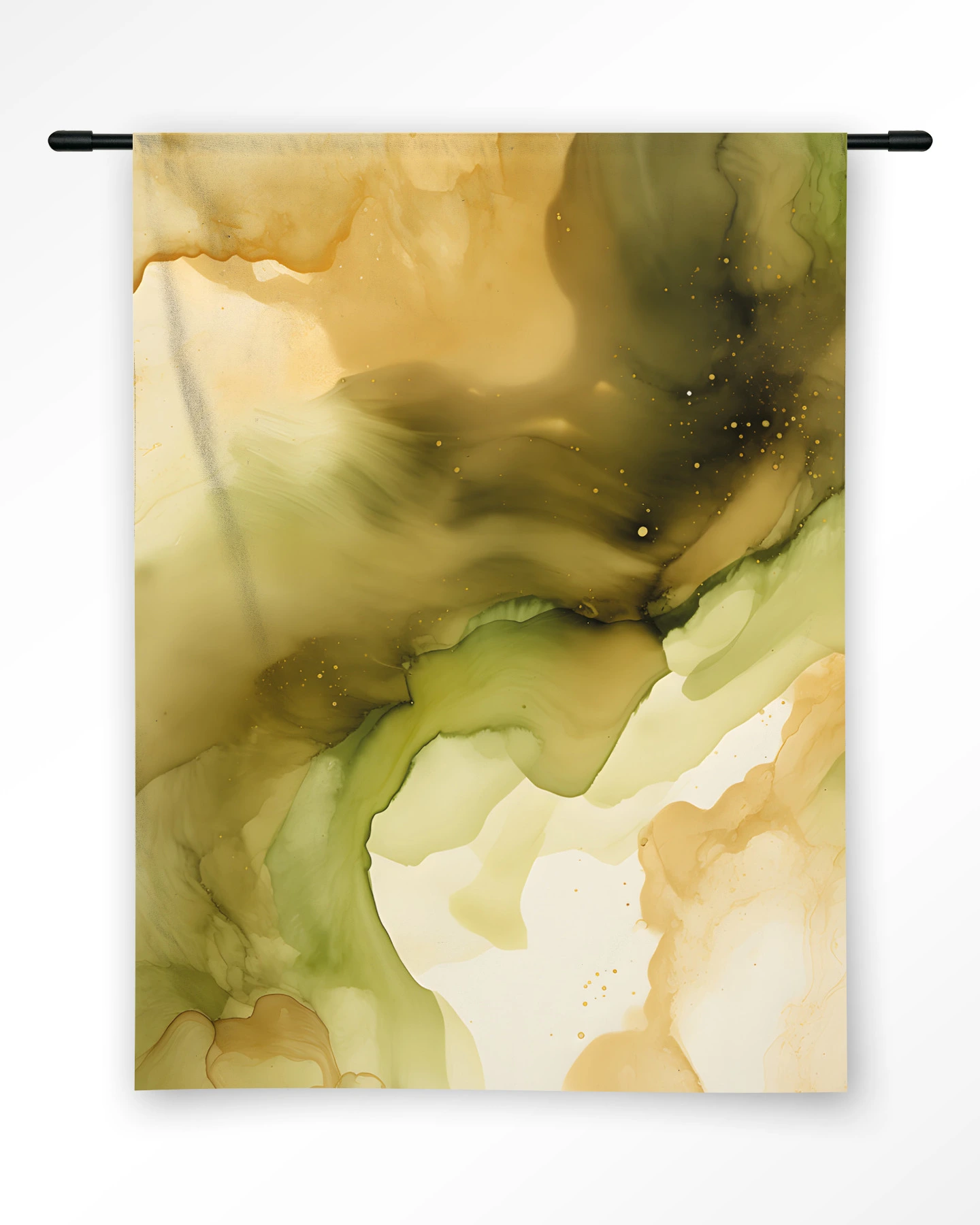 Green Flow - Wandkleed - Afbeelding 6