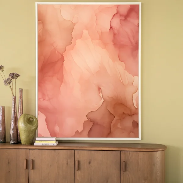 Flowing Pink - Wandkleed