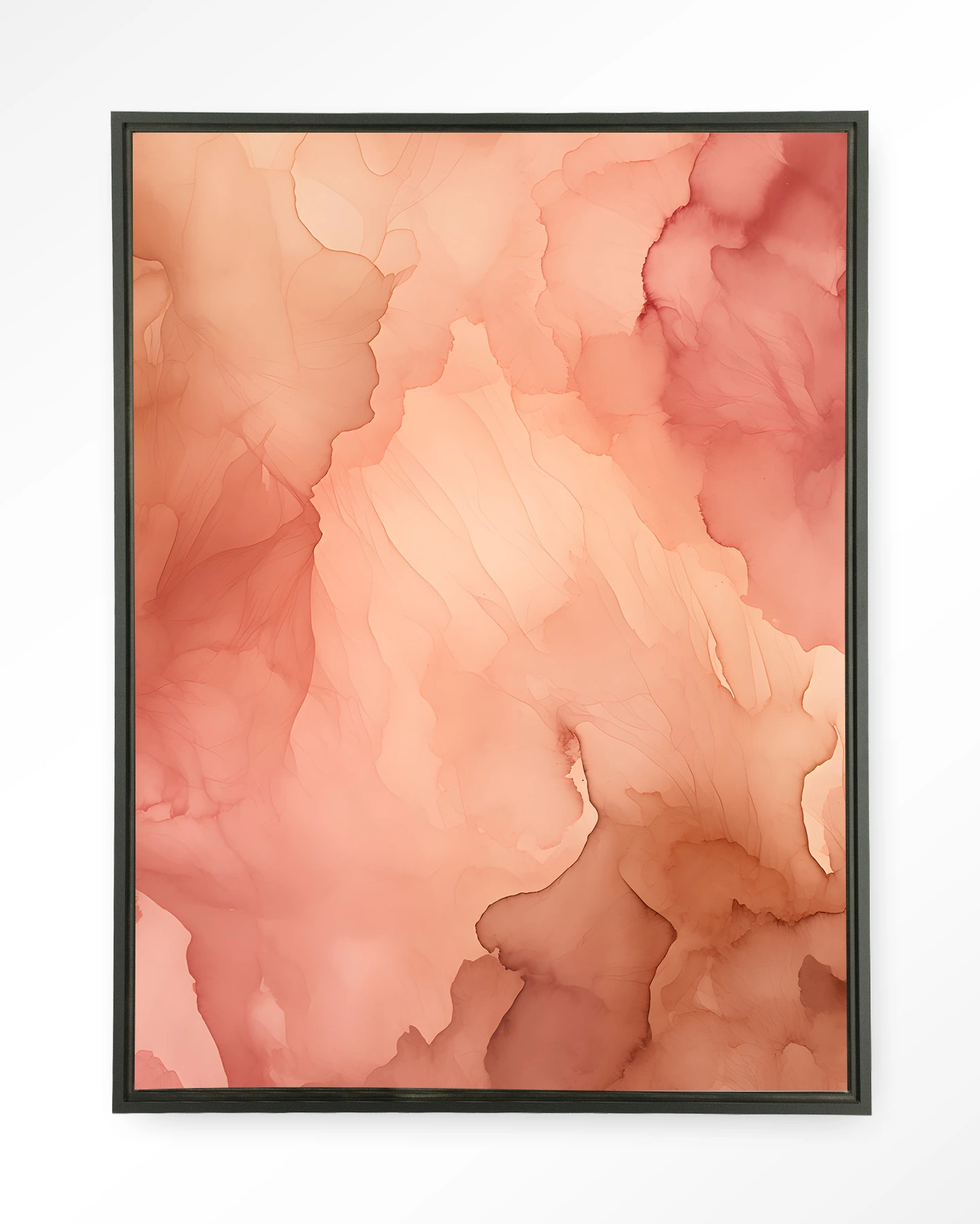 Flowing Pink - Wandkleed - Afbeelding 3