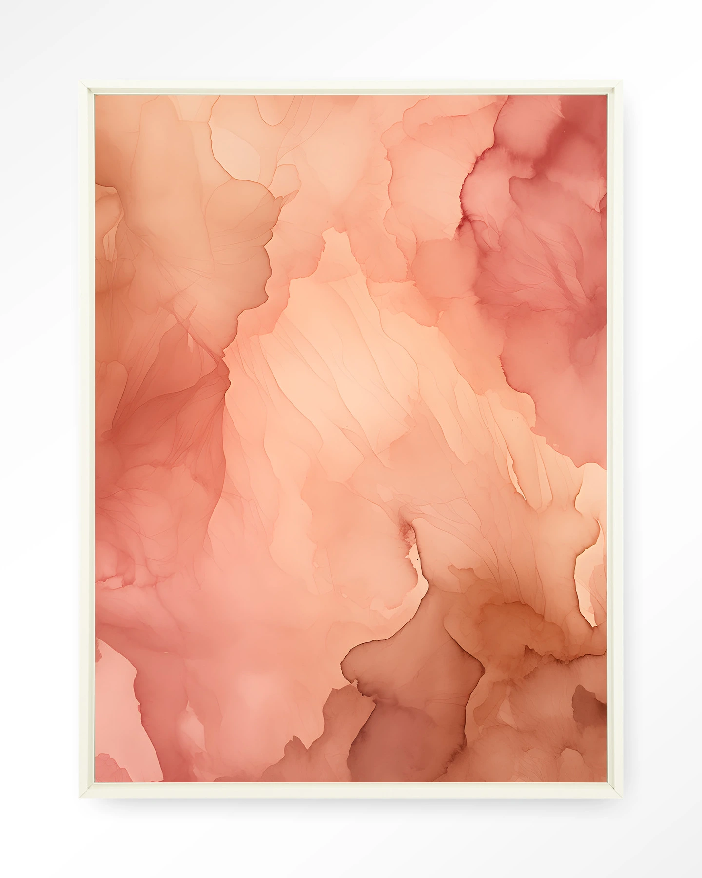 Flowing Pink - Wandkleed - Afbeelding 4