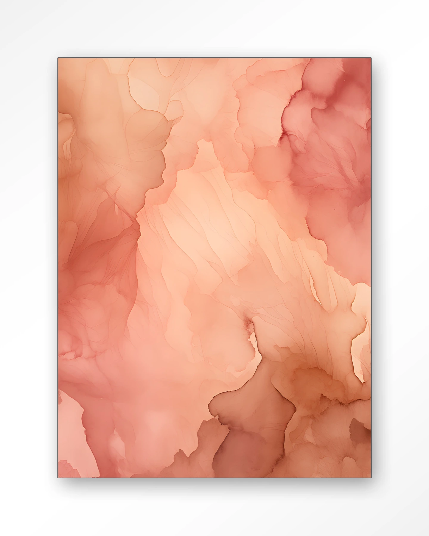 Flowing Pink - Wandkleed - Afbeelding 5