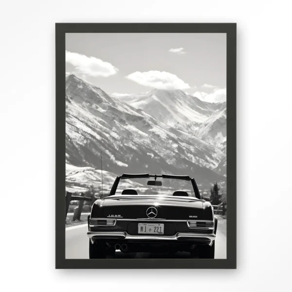 Winter Road - Art print