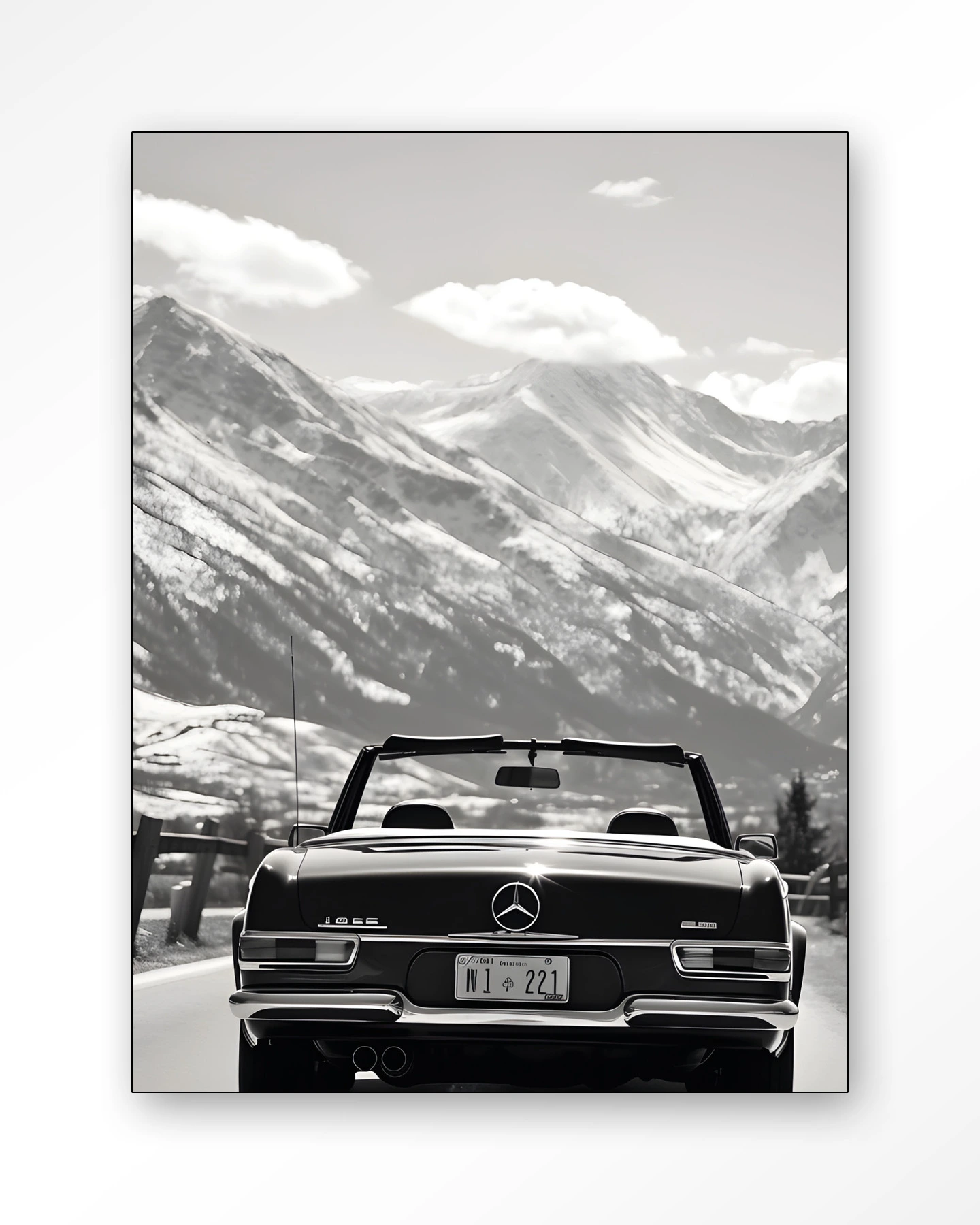 Winter Road - Wandkleed - Afbeelding 5