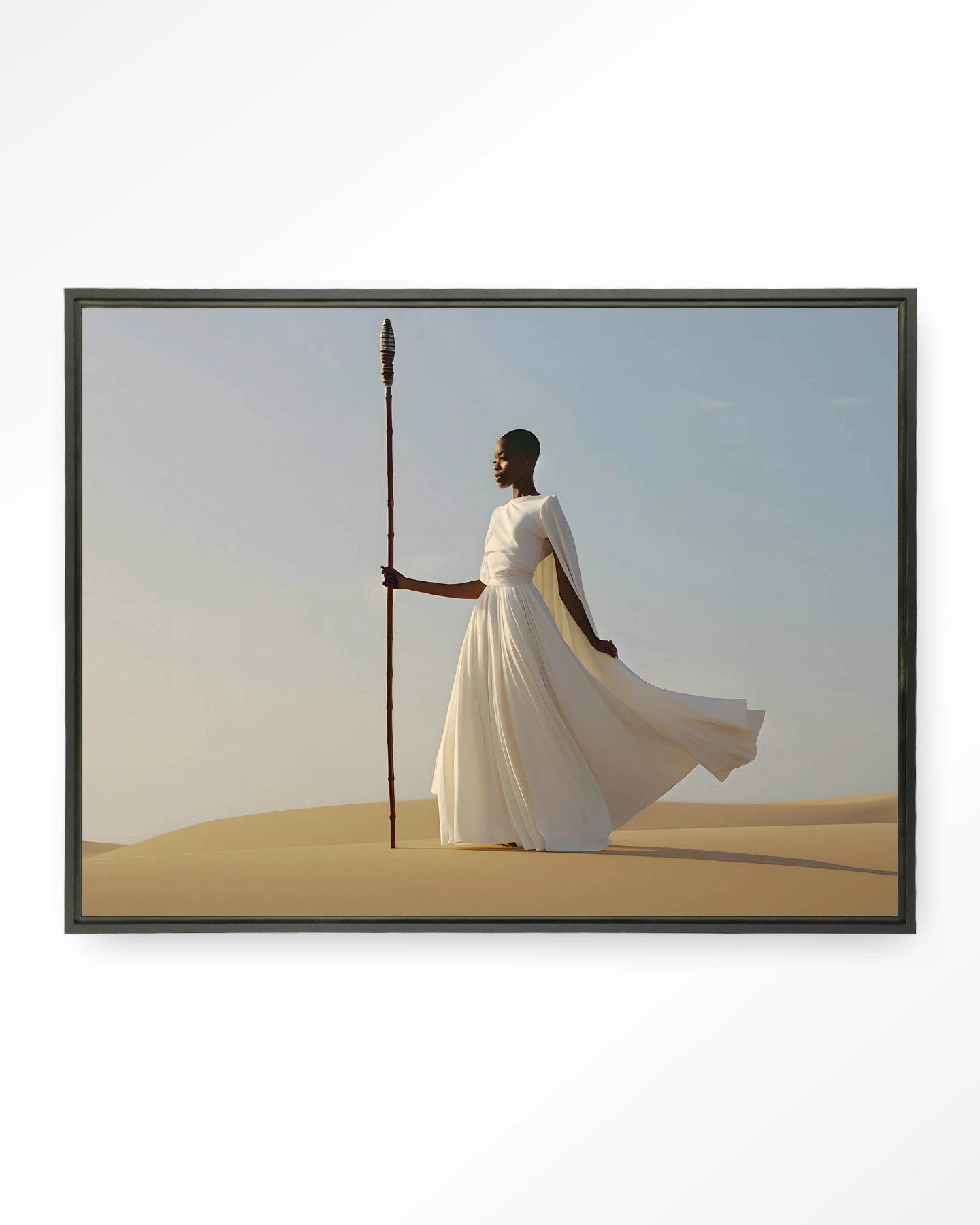 Warrior In White - Wandkleed - Afbeelding 3