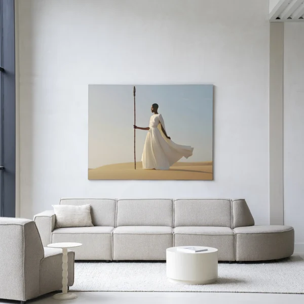 Warrior In White - Wandkleed