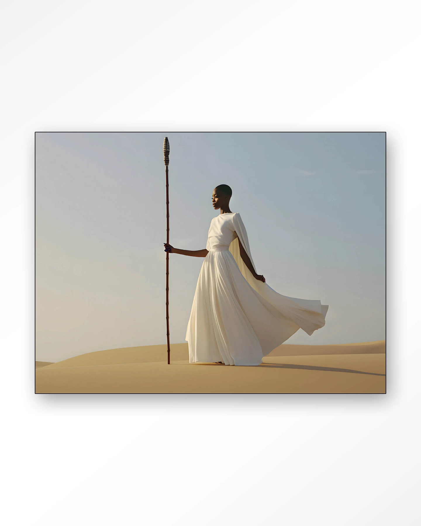 Warrior In White - Wandkleed - Afbeelding 5
