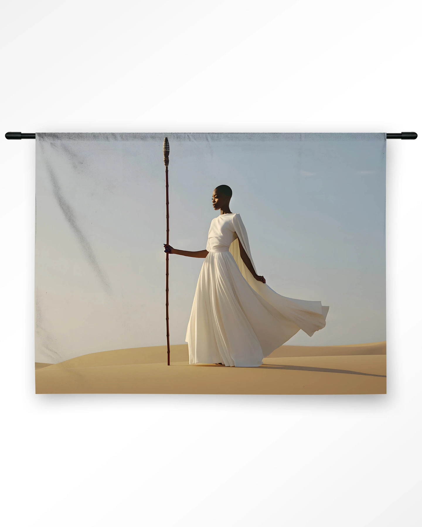 Warrior In White - Wandkleed - Afbeelding 6