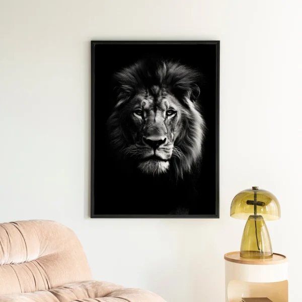 Mighty Lion - Wandkleed