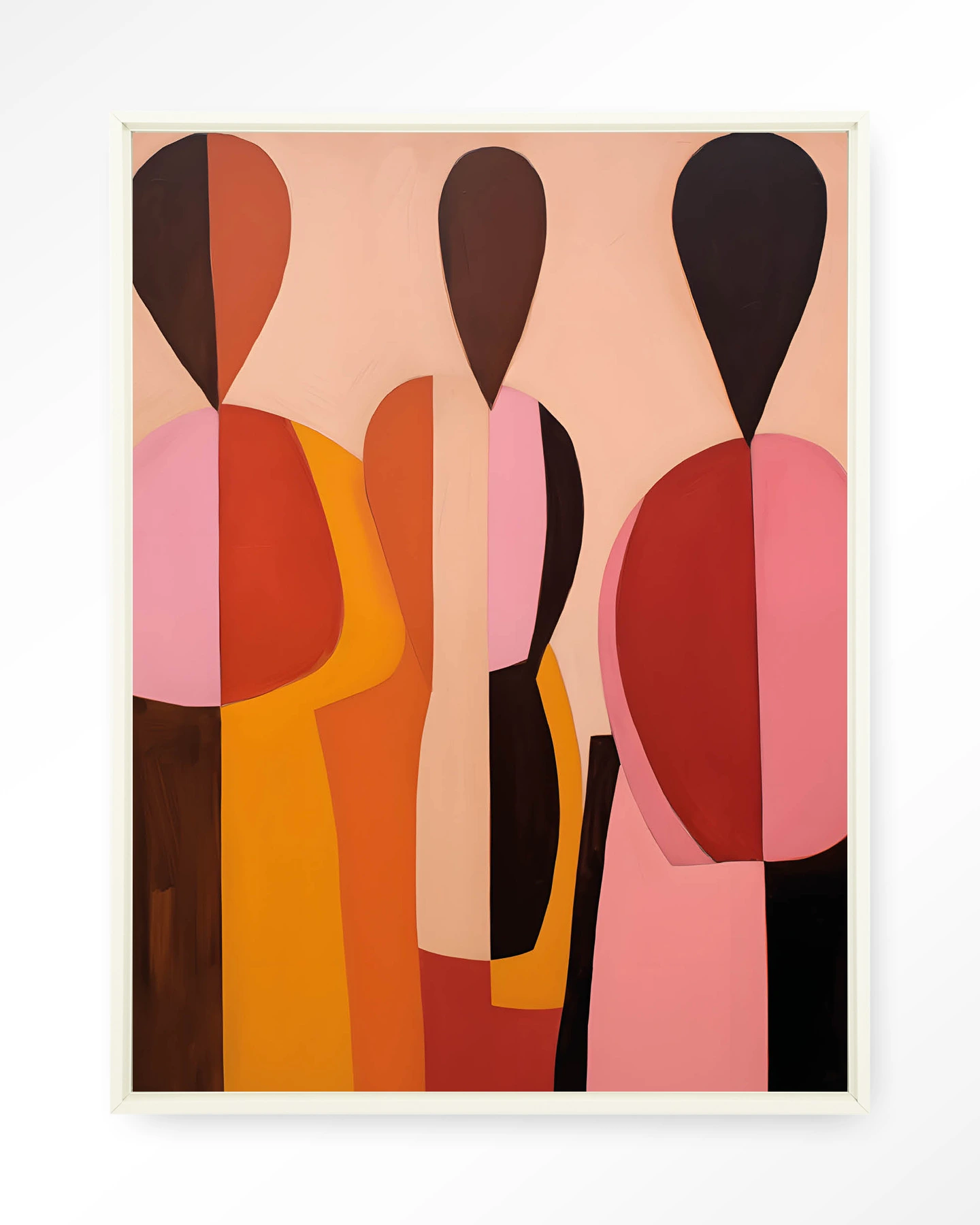 Silhouettes - Wandkleed - Afbeelding 5