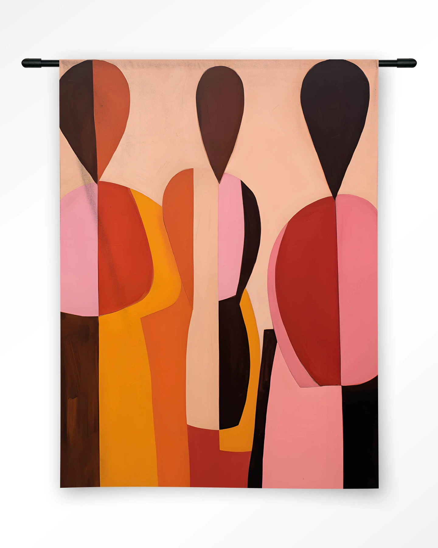 Silhouettes - Wandkleed - Afbeelding 7