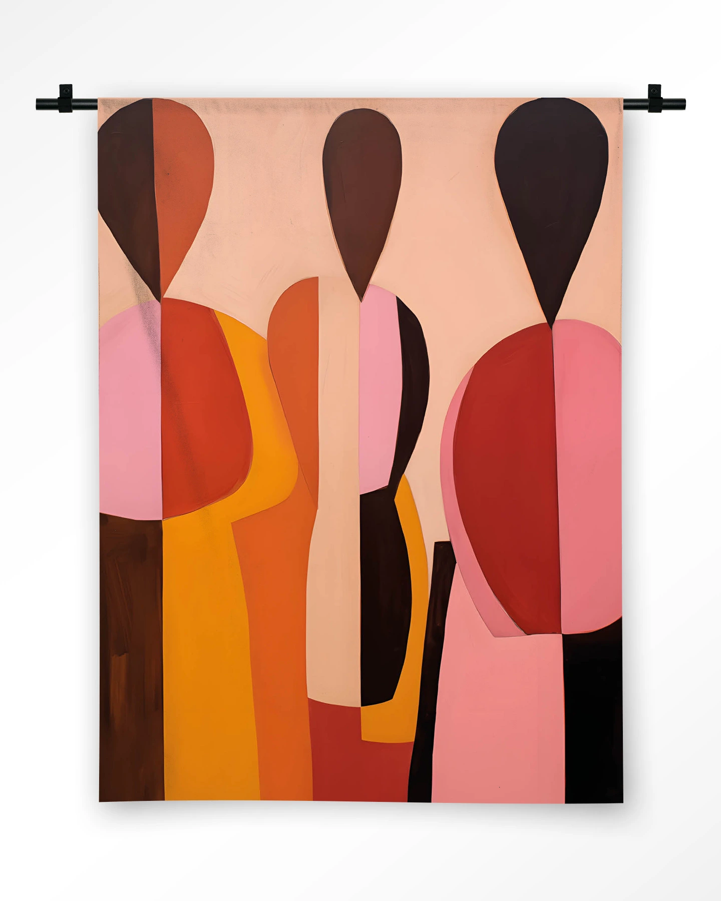Silhouettes - Wandkleed - Afbeelding 8
