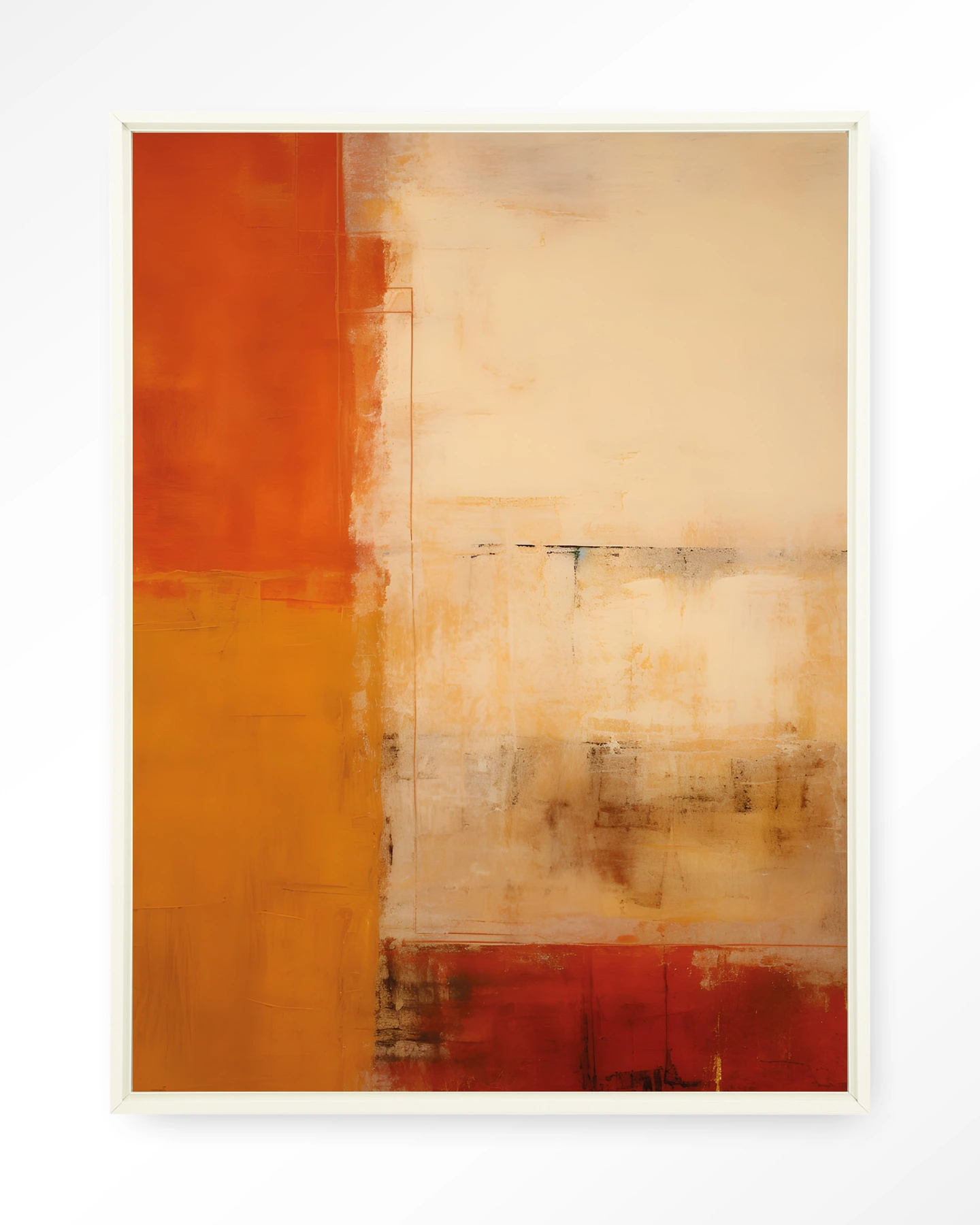 Rusty Abstract - Wandkleed - Afbeelding 4