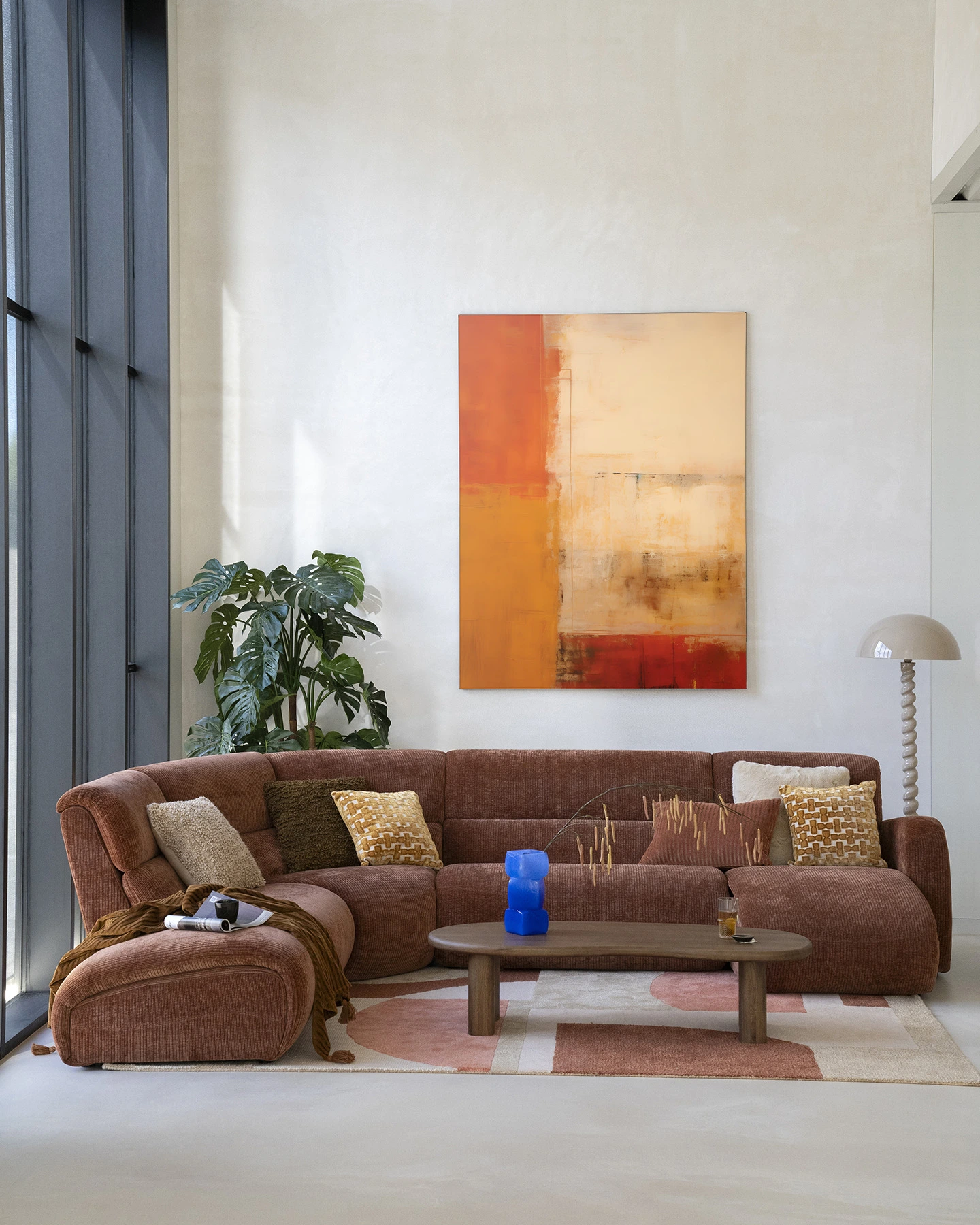 Rusty Abstract - Wandkleed - Afbeelding 2