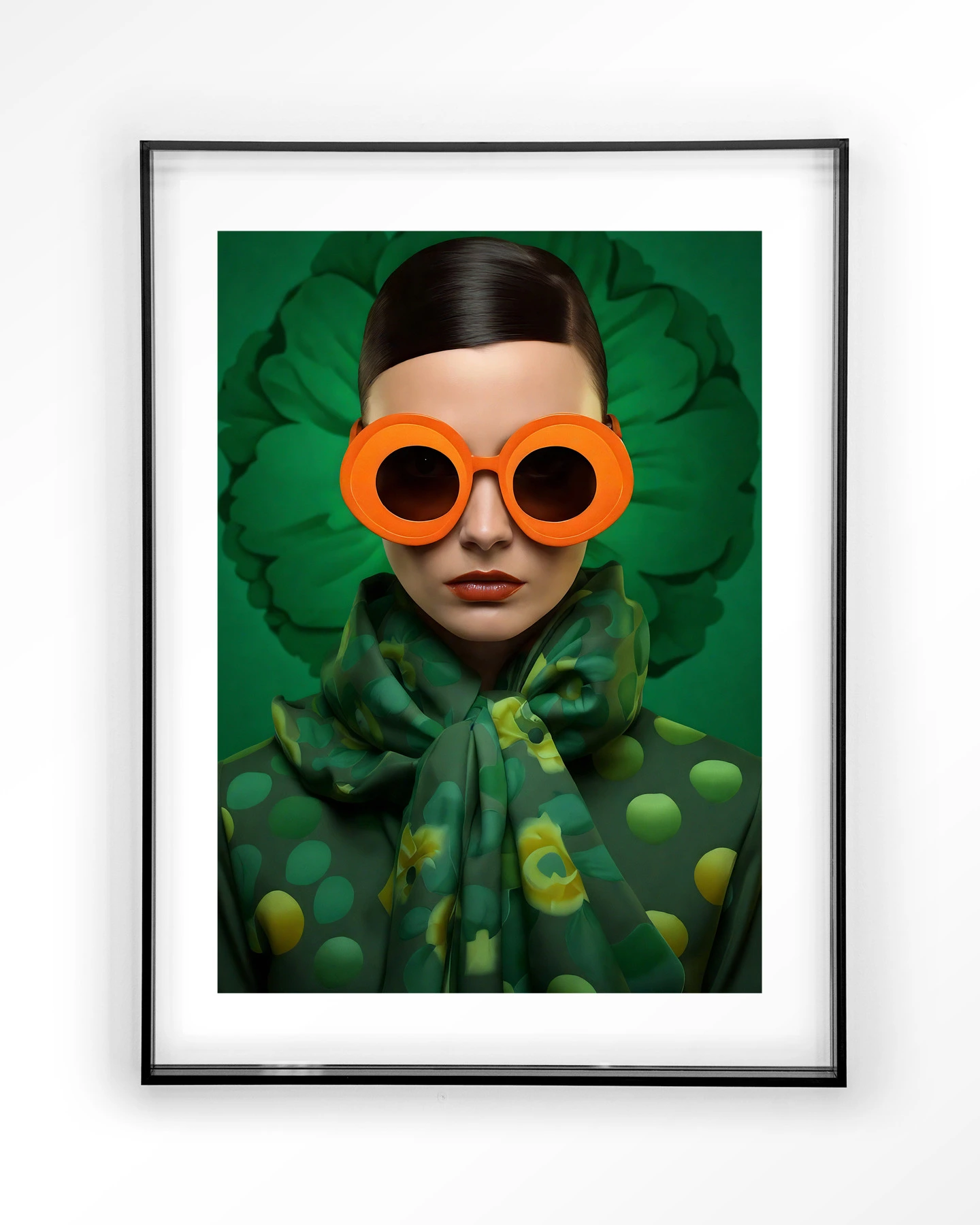 Green Flower - Art print - Afbeelding 9