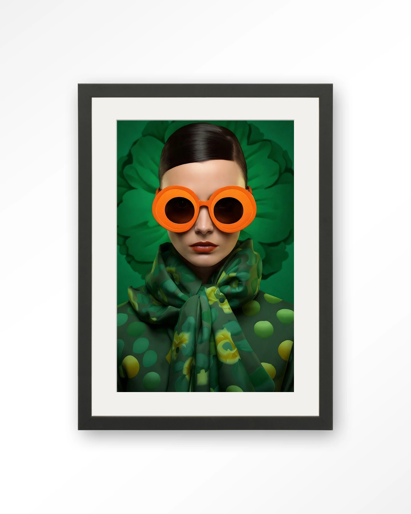 Green Flower - Art print - Afbeelding 5