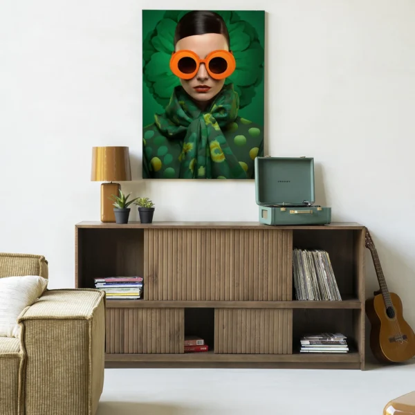 25190-green-flower-wandkleed-frame-4 Green Flower - Wandkleed