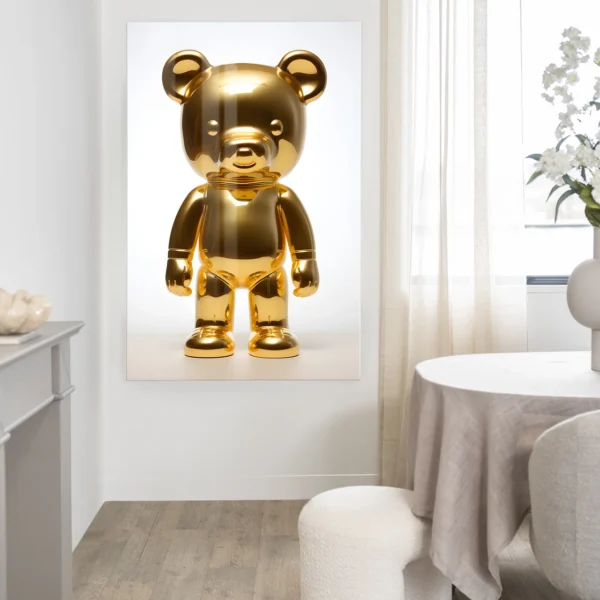 Golden Teddybear - Glas
