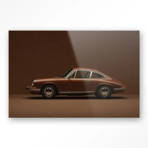 Brown Porsche - Glas