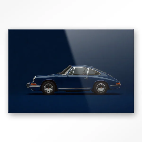 Blue Porsche - Glas