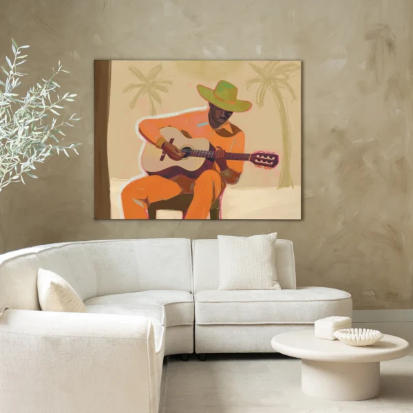 25201-musician-2-wandkleed-frame-2 Musician 2 - Wandkleed